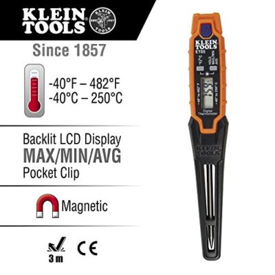 Klein Tools ET05 Digital Pocket Thermometer - Image 3