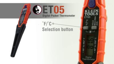 Klein Tools ET05 Digital Pocket Thermometer - Image 8