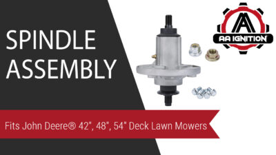 Replacement Spindle Assembly - Compatible with John Deere 42", 48", 54" Deck Lawn Mowers - LA100-LA165, D100-F160, X105, X106, X110, X120 - Replaces GY20454, GY20867, GY20962, GY21098, 285-851 - Image 8