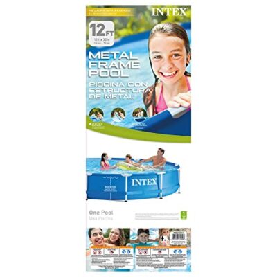 INTEX 28210EH 12ft x 30in Metal Frame Pool - Image 5