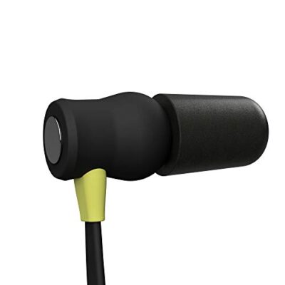 ISOtunes Xtra Bluetooth Earplug Headphones, 27 dB Noise Reduction Rating, 8 Hour Battery, Noise Cancelling Mic, OSHA Compliant Bluetooth Hearing Protector (Black & Yellow) - Image 3