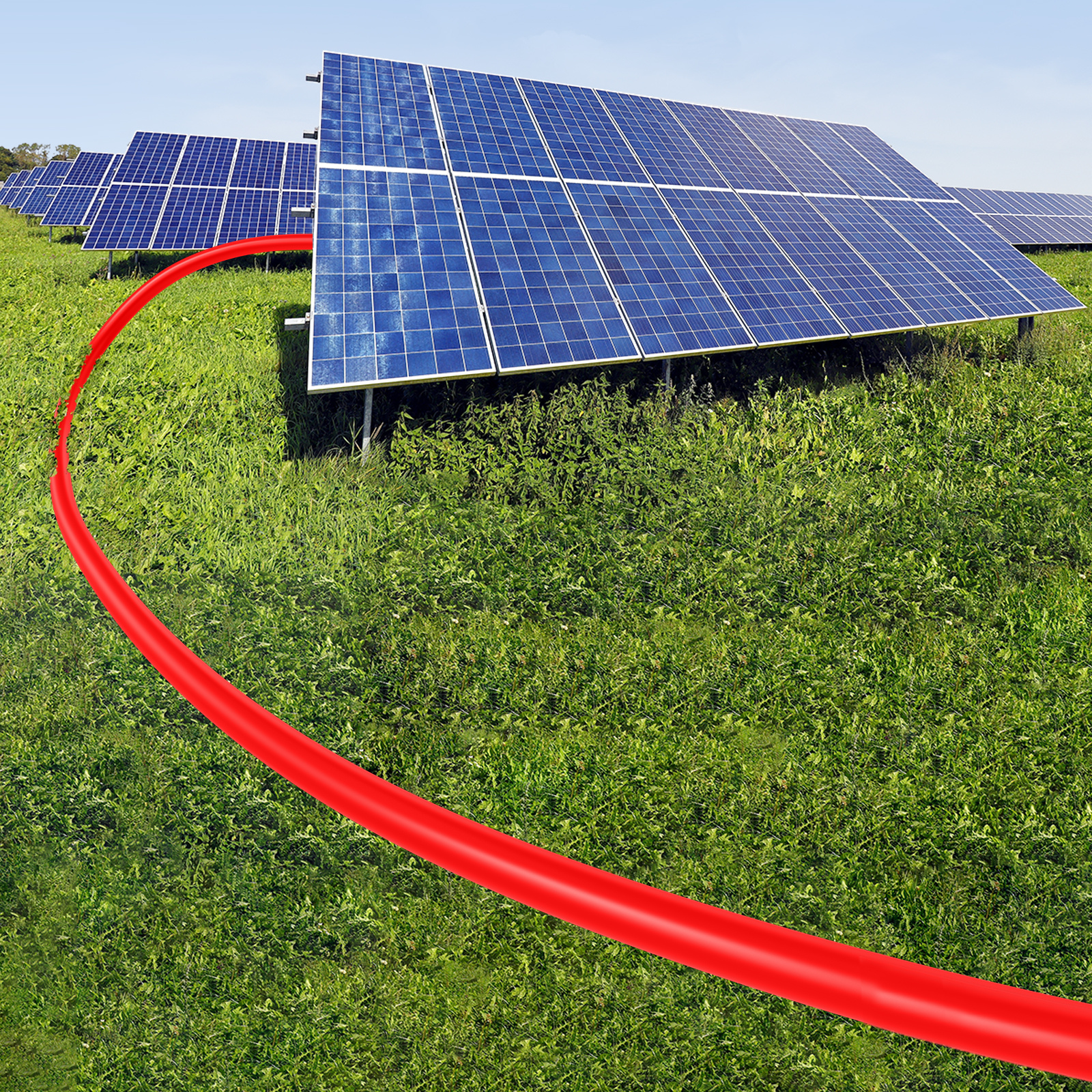 VEVOR 100FT Solar Panel Extension Wire Female & Male Connectors 10AWG Set of 2