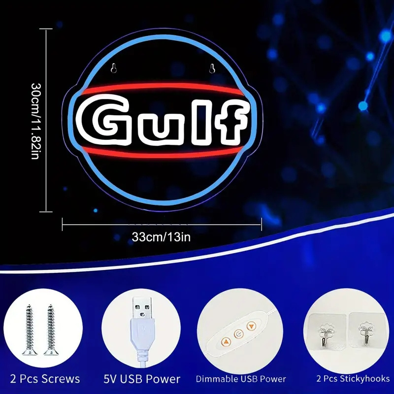 Auto Repair Neon Sign Wall Decor LED Garage Lights Wall Man Cave Art Dimmable Auto Repair Shop Illuminated Neon Signs Birthday Gifts For Men Dad USB Powered Garage Decorative Neon Repair Signs
