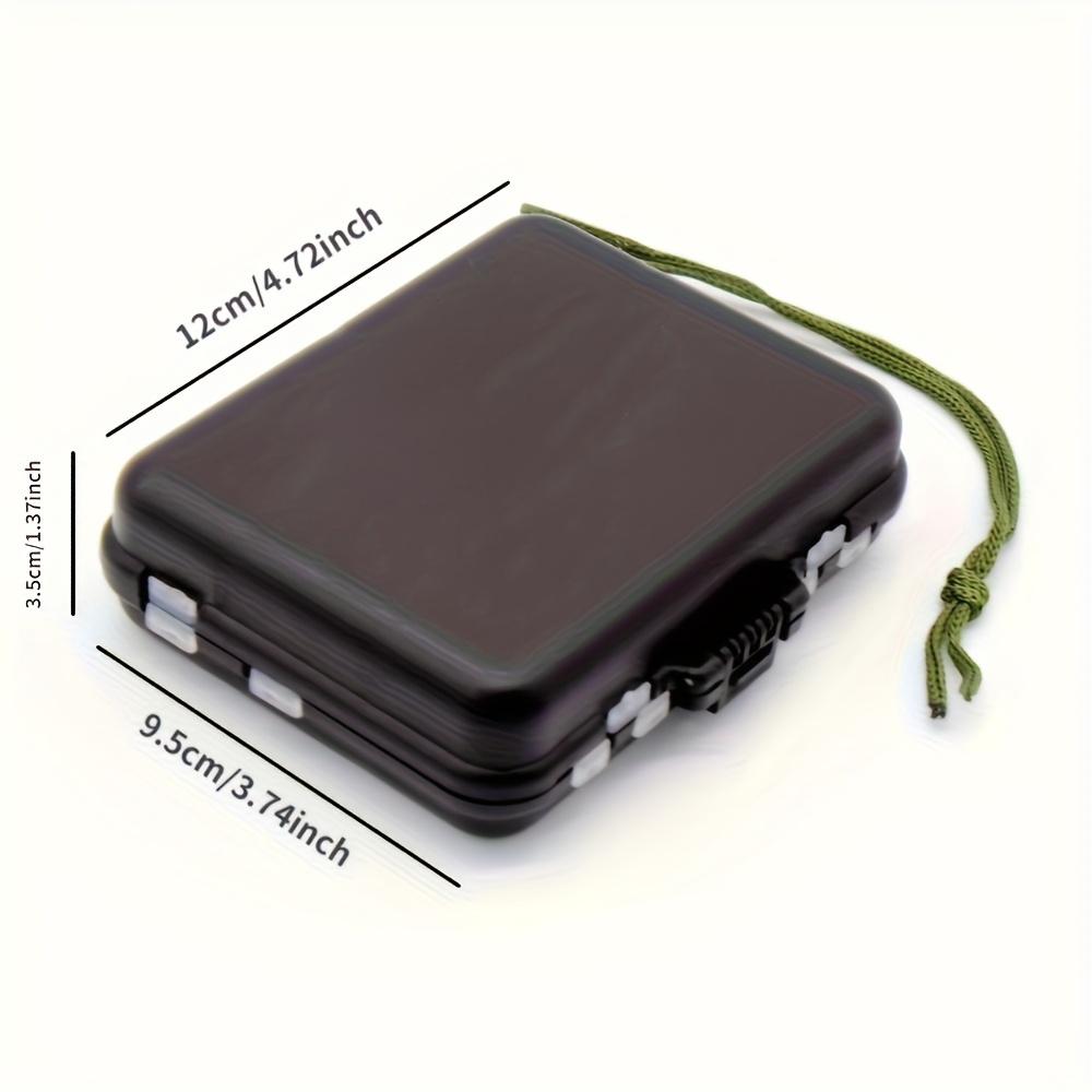 140pcs JSFUN Fishing Tackle Kit - Stainless Steel Swivels & Snaps with Floats, Assorted Shapes, Durable Black Box for Anglers, Includes 2 Swivels, 2 Floats, 2 Snaps, and 2 Hooks, Fishing Gear Essentials|Compact Storage Box|Durable Construction, Fishing Tackle Box