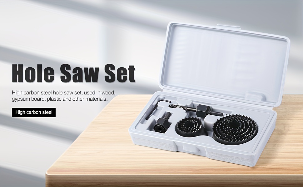 Bi-Metal Woodworking Hole Saw Set