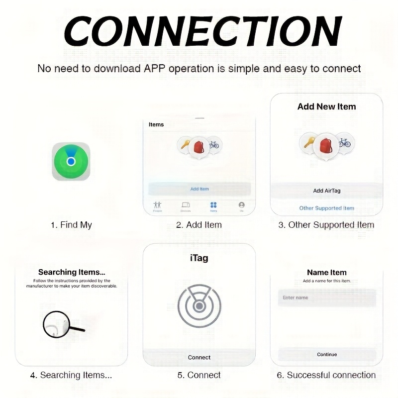 WeTag-1/2/4/8 Pieces, Smart Outdoor Tracker, 1.43 Inches, Wireless Low Power Function, Mini GPS Tracker, High Decibel Alarm, Application Control, Smart Positioning, Suitable For Cars, Wallets, Luggage Bags, Keys, Item Finder, Ideal Gift For Travelers