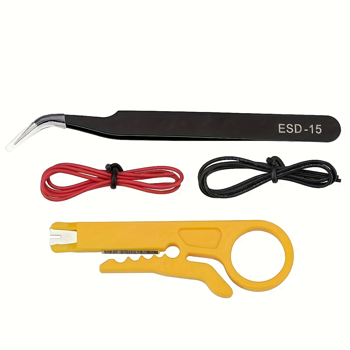 16/19pcs Digital Display Multimeter Soldering Iron Set with Temperature-Regulating Precision Circuit Repair Tool - DIY Hand-Soldering Kit, 110V Plug Powered, Ceramic Heating Element, Pencil Style, US Plug, Includes Soldering Iron, Soldering Wires, Adjustable Heat Shrink Tube, Constant Temperature Soldering Irons for DIY Projects, Soldering Accessories, Soldering Station, Soldering Iron, Soldering Iron Kit, Soldering Gun Kit
