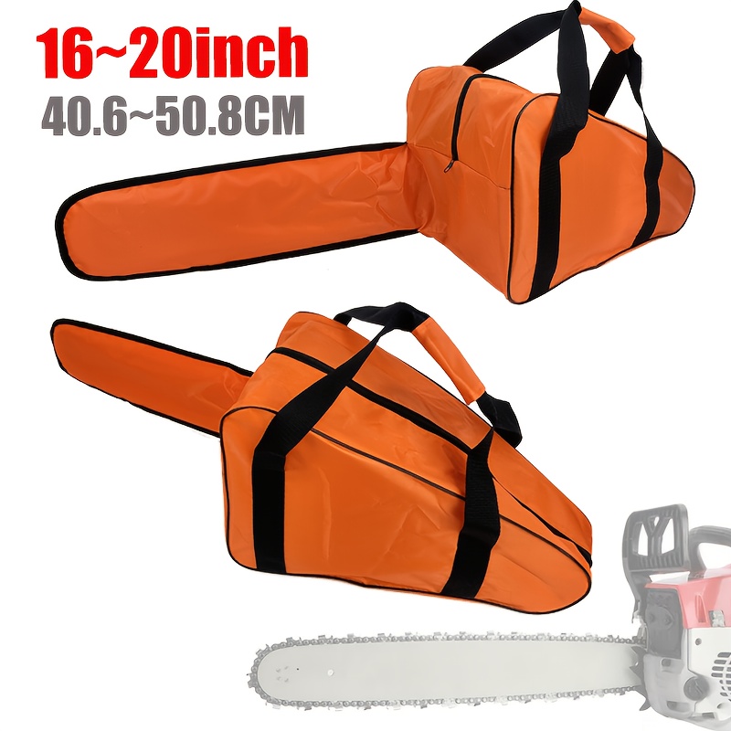 Chain Saw Bag Carrying Case, Yard Firm Heavy Duty Chain Saw Case, with Handle Chain Saw Storage Bag, Suitable for 16" 18" 20" Compatibility