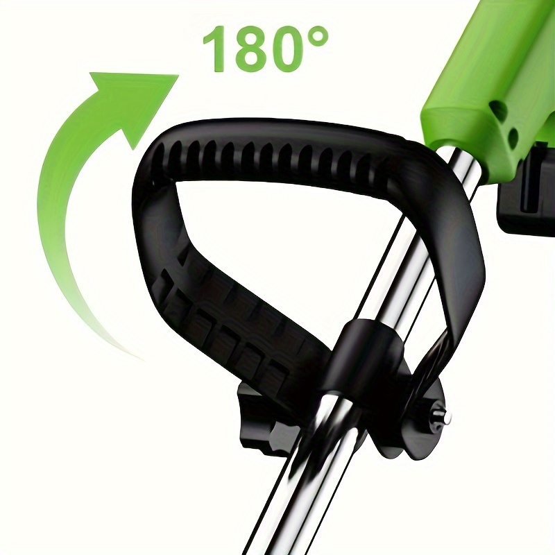 Weed Wacker 24V Brush Cutter, Electric Weed Wacker Cordless String Trimmer With 2 Batteries, Charger, 3 Types Blades, Weed Wacker Battery Powered, Lightweight Battery Weed Wacker