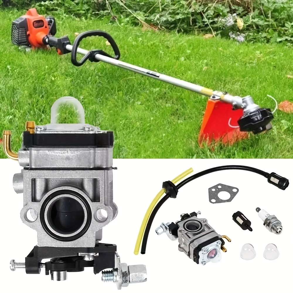 High-Performance 15mm Carburetor Kit for CG430 & CG520 Engines - Compatible with 43CC, 52CC, 47CC, 49CC, 40-5, 44-5, 1E40-5 Models - Ideal for Yard Firm Outdoor Power & Lawn Equipment, 2 Engine Sizes, Fuel-Efficient Design, Lawn Mower Parts
