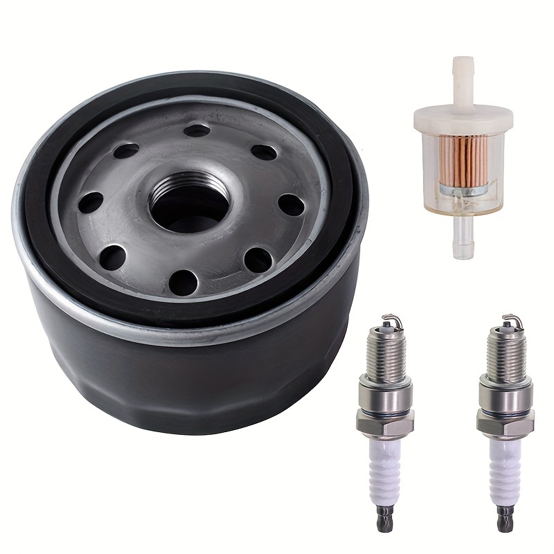 Air Filter and Oil Filter Kit for Briggs & Stratton Extended Life Series Engines, Yard Firm Gasoline-Powered Trapezoidal Replacement Part, Compatible with LA165 D160 D170 Z245 Lawn Mowers - Includes Air Filter #792105 and Oil Filters #696854, #492932S, #492932, #795890 - Image 5