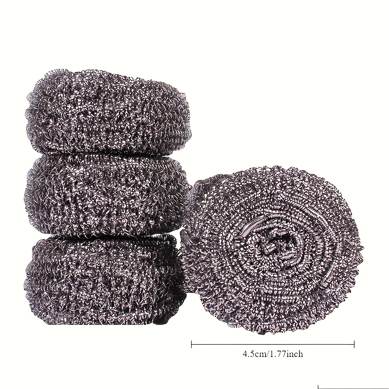 Pack of 20 Durable Metal Cleaning Pads Without Electricity, Multifunctional Metal Cleaning Sponge Suitable for Kitchen, Bathroom, Floor and Industrial Use, Essential for Home Cleaning