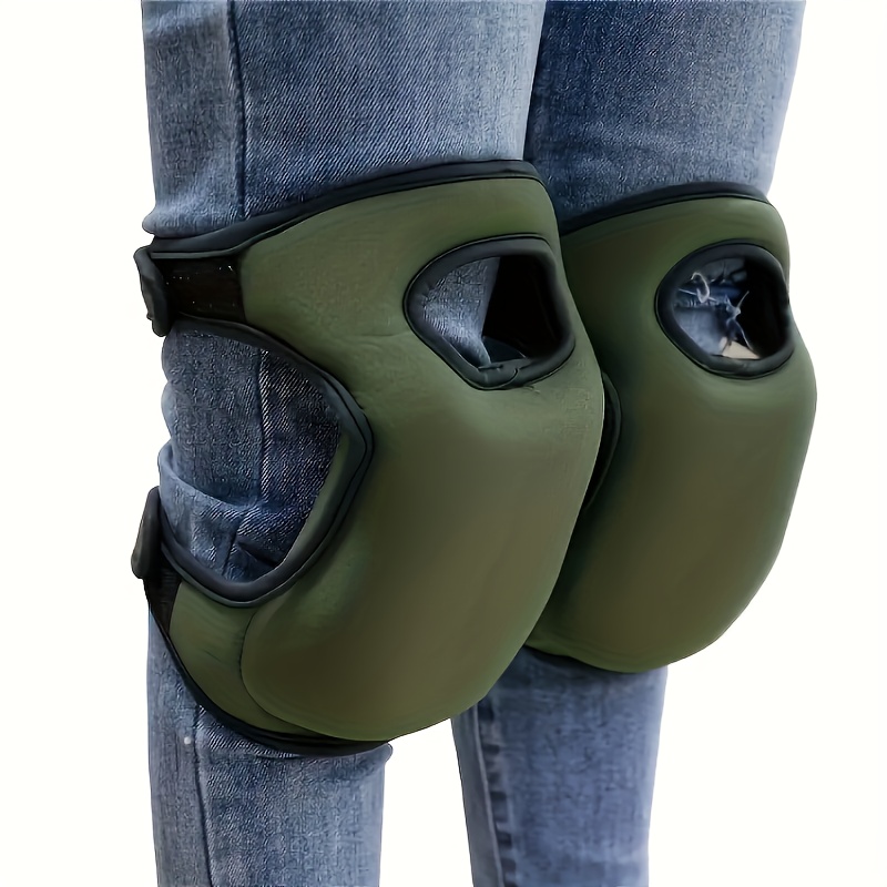 1 Durable Garden Knee Pads - Yard Firm Scratch-resistant And Wear-resistant, Comfortable Fit, Suitable for Outdoor Gardening And Lawn Care, Green with Black Straps, Work Knee Pads, Knee Pads for Garden Work, Garden Knee Cushion, Kneeling Pad Extra Thick, Constuction Knee Pads, Large Thick Knee Pads for Gardening, Knee Protector, Big Knee Leg Pads, Gardening Knee Pads for Men, Gel Knee Pads for Work, Knee Pads Construction, Kneeling Cushion, Protective Gear, Sturdy Construction,