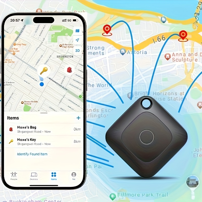 WeTag-1/2/4/8 Pieces, Smart Outdoor Tracker, 1.43 Inches, Yard Firm Wireless Low Power Function, Mini GPS Tracker, High Decibel Alarm, Application Control, Smart Positioning, Suitable For Cars, Wallets, Luggage Bags, Keys, Item Finder, Ideal Gift For Travelers - Image 7