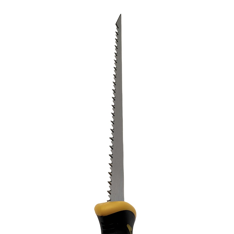 Heavy-Duty Manual Wall Panel Saw - Carbon Steel Construction with Non-Slip Grip, for Drywall, Foam Board, Plywood, Construction, DIY Projects - Professional & Home Use - No Electricity Needed - Durable Cutting Tool for Contractors & Builders, Drywall Cutting, Ergonomic Handle, Sturdy Build, Handheld Tool, Builders Tool