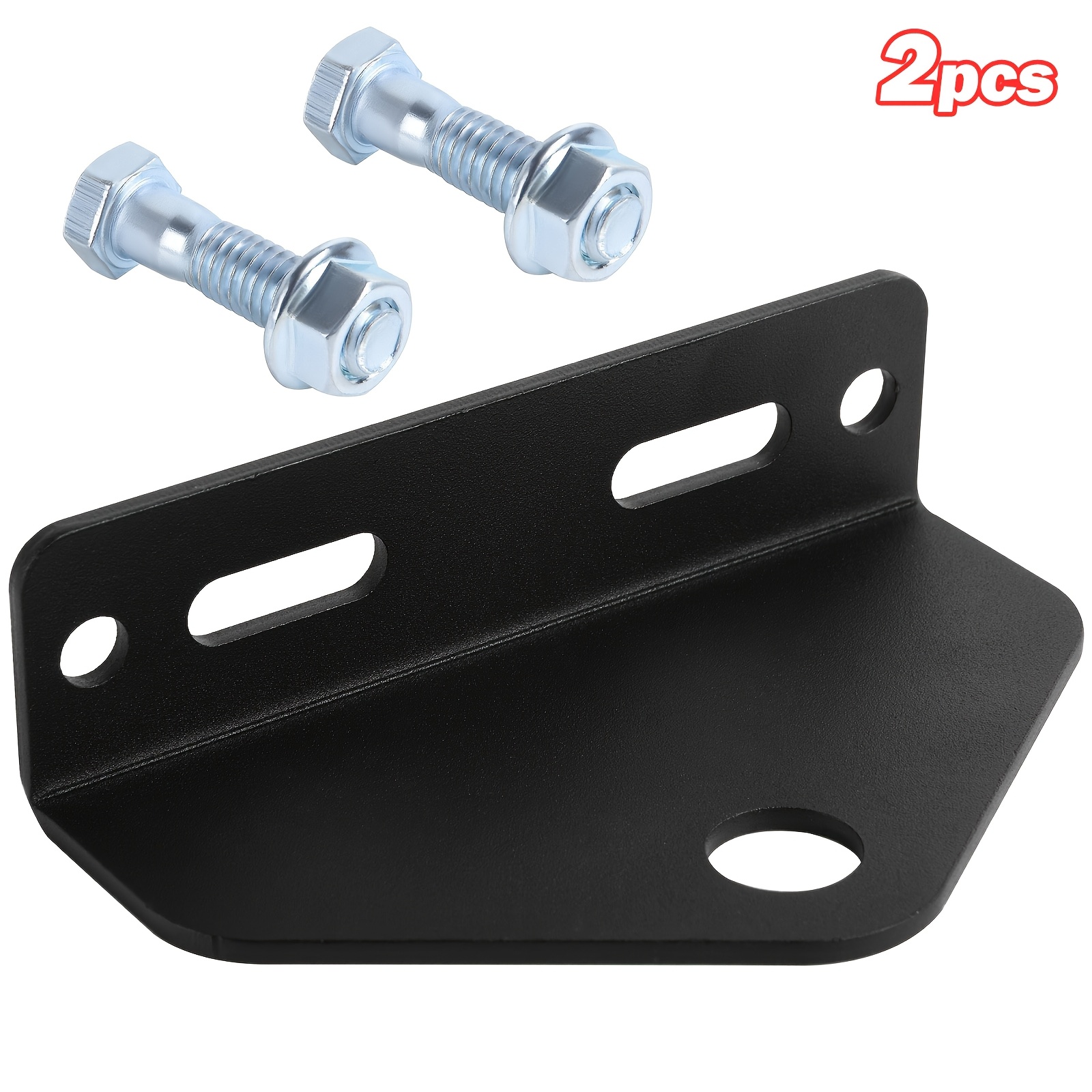 2pcs Turn Lawn Mower Trailer, Yard Firm Universal Zero Turn Lawn Mower Hitch Kit Heavy Duty Steel - Including Installation Hardware, Lawn Mower Pedal, Mower Parts and Accessories