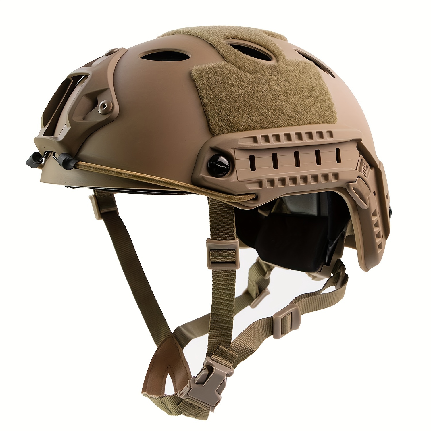 [Tactical Military-Themed] Yard Firm PJ-Style ABS Helmet | Adjustable Strap | Ventilated Design | Airsoft and Paintball | Military Style | Adjustable Headgear
