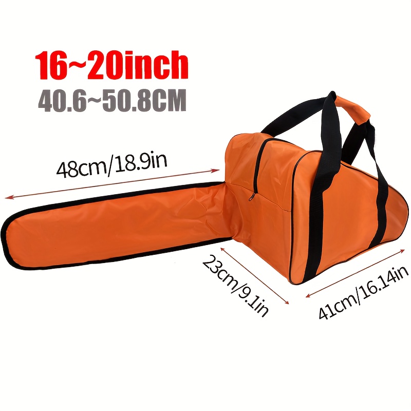 VARIEA- Chain Saw Bag Carrying Case, Heavy Duty Chain Saw Case, with Handle Chain Saw Storage Bag, Suitable for 16
