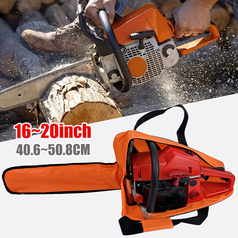 VARIEA- Chain Saw Bag Carrying Case, Heavy Duty Chain Saw Case, with Handle Chain Saw Storage Bag, Suitable for 16