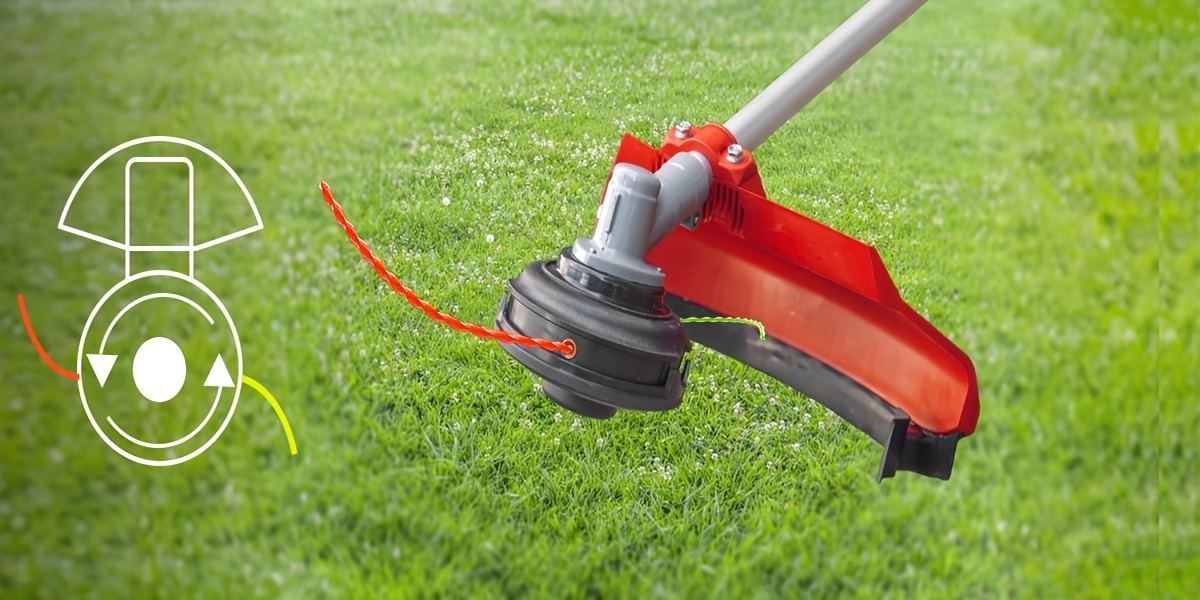 AL2420PD 0.095' Replacement Twisted Trimmer Lines Compatible with All EGO 15-Inch String Trimmers, 224ft Dual Color Pre-Cut Heavy Duty Weed Wacker String for EGO Line Trimmers, Lawn Maintenance, Outdoor Trimming, Heavyduty Line, Reinforced Design