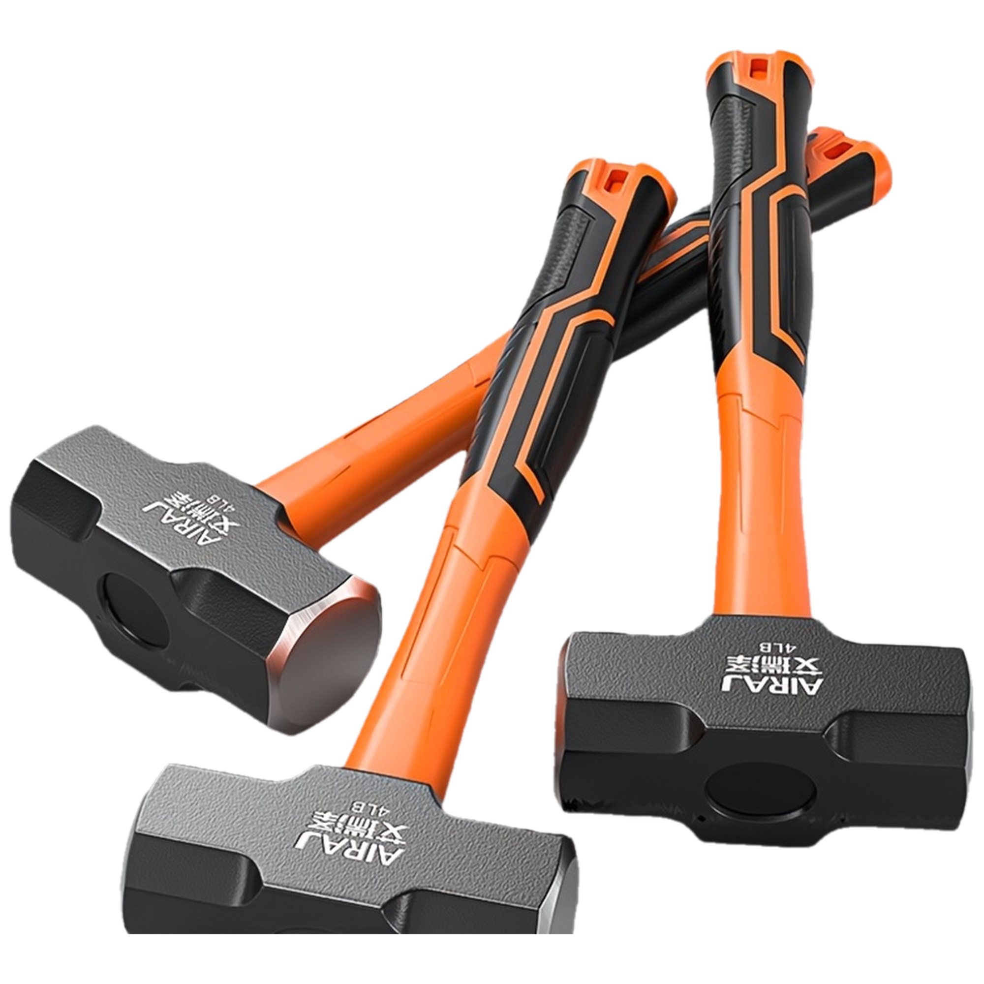 Heavy-Duty Octagonal Hammer Yard Firm Integrated Solid Hand Hammer With Anti Slip Handle, Electrician Specific Hammer, Anti Slip Handle, Comfortable Grip