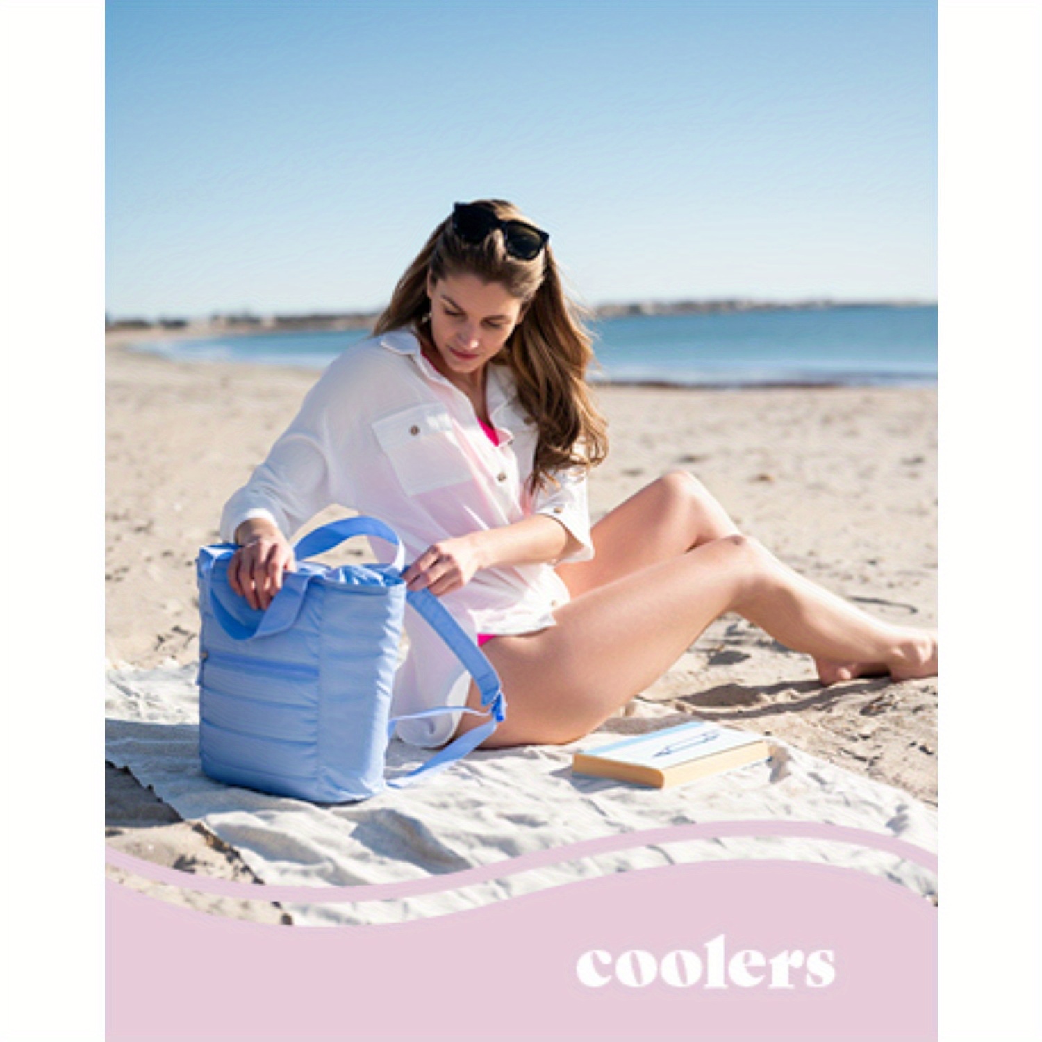 4/8pcs XL Slim Ice Packs - Quick Freeze Reusable Space-Saving Ice Cubes for Lunch Boxes, Coolers & Travel | Durable, Multicolor (Red/Pink/Blue), Travel Ice Pack | Multiuse Pack | Leakproof Construction, Ice Packs for Injuries Reusable