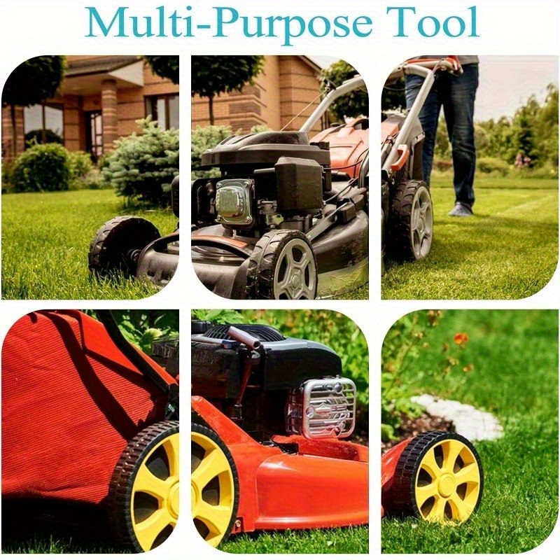 12pcs CMR6H Spark Plug Replacement for 3365, Compatible with FS90, FS110, HL90, HL110, HT100, KM90, BR500, BR550, BR600 Trimmers - Yard Firm High-Performance Metal Construction, Durable & Reliable Ignition for Outdoor Power Tools, Lawn Mowers, Hedge Trimmers, Chainsaws, Trimmer Spark Plug, Outdoor Equipment Parts, Sleek Metallic Finish, Robust Design, Metallic Construction - Image 7