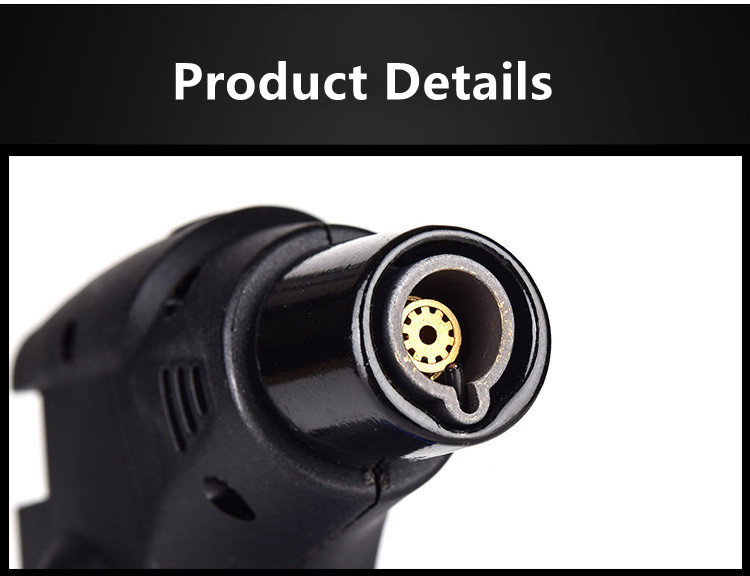 10pcs Butane Torch Lighter Refillable Big Jet Flame Portable Butane Torch Adjustable Mini Blow Torch Lighter for Camping Grill Culinary Soldering Cooking Welding BBQ (No Gas)