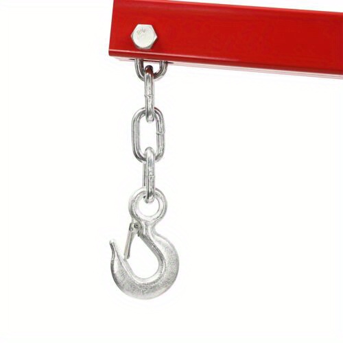 Labor Day, 4409LBS 2 TON Heavey Duty Engine Motor Hoist Cherry Picker Shop Crane Lift Excellent Performance: The Four Adjustable Positions(0.5T, 1T, 1.5T, and 2T) Can Meet Your Various Lifting Needs and The 8T Hydraulic Cylinder, Workshop Hoist