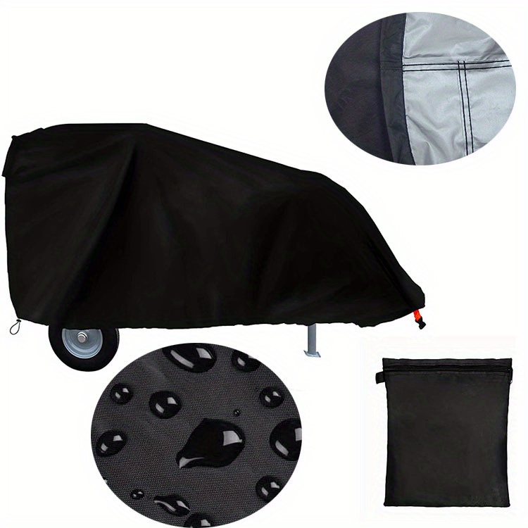 1pc Heavy-Duty Oxford Cloth Cover for Snow Shovels, Saws & Wood Splitters - Durable Black Protective Cover with Reinforced Edges, Fits Most Standard Tools, Ideal for Home Use & Outdoor Storage, Tool Protection, Sleek Design, Sturdy Construction, DIY Enthusiasts, Tool Protection, Reinforced Edges, Longlasting Material, DIY Users