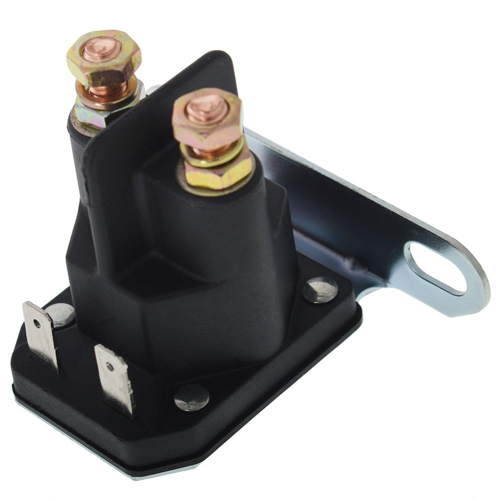 High-Quality 12V Starter Solenoid Replacement Kit for Cub Cadet - Fits RZT42, RZT50, LGT1054, LGTX1050, LT1040, SLT1550 & More - Yard Firm Durable Metal with Copper Terminals, Ideal for Engine Maintenance, WFLNHB