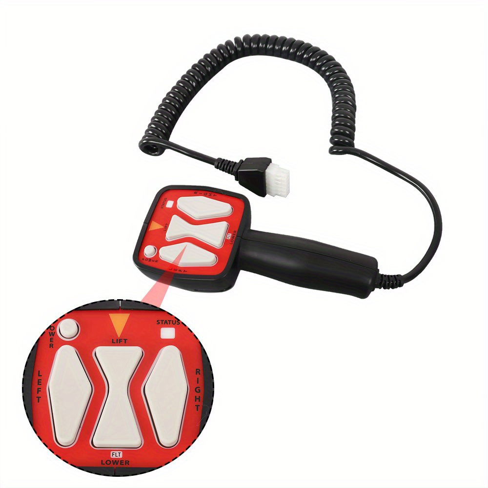 Hand Held Controller for Straight Blade Snow Plows Cab Command Yard Firm Replacement for Western 56462 Snow Plows - Image 2