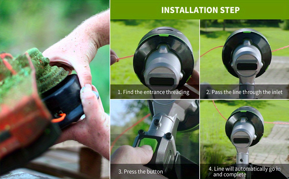 Premium Orange Spiral Nylon Trimming Line - Durable Mower Wire for Lawn and Gardening Maintenance, Ideal for Trimming and Edging, High-Quality Cutting Accessory