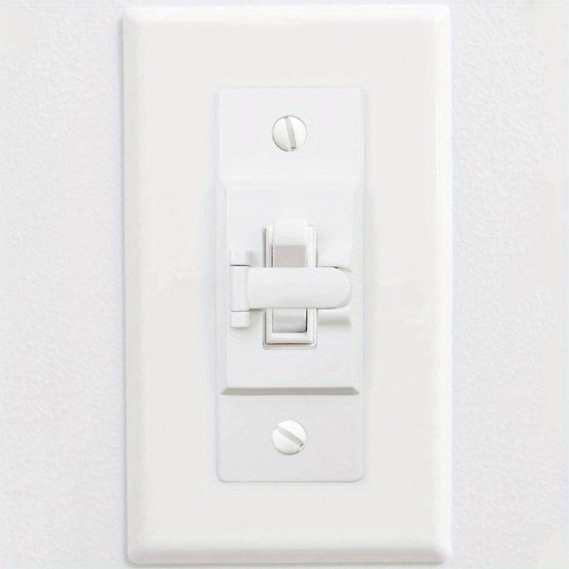 2pcs of Light Switch Protective Cover Child Safety Switch Lock to Prevent Accidental Opening or Closing Yard Firm - Image 2