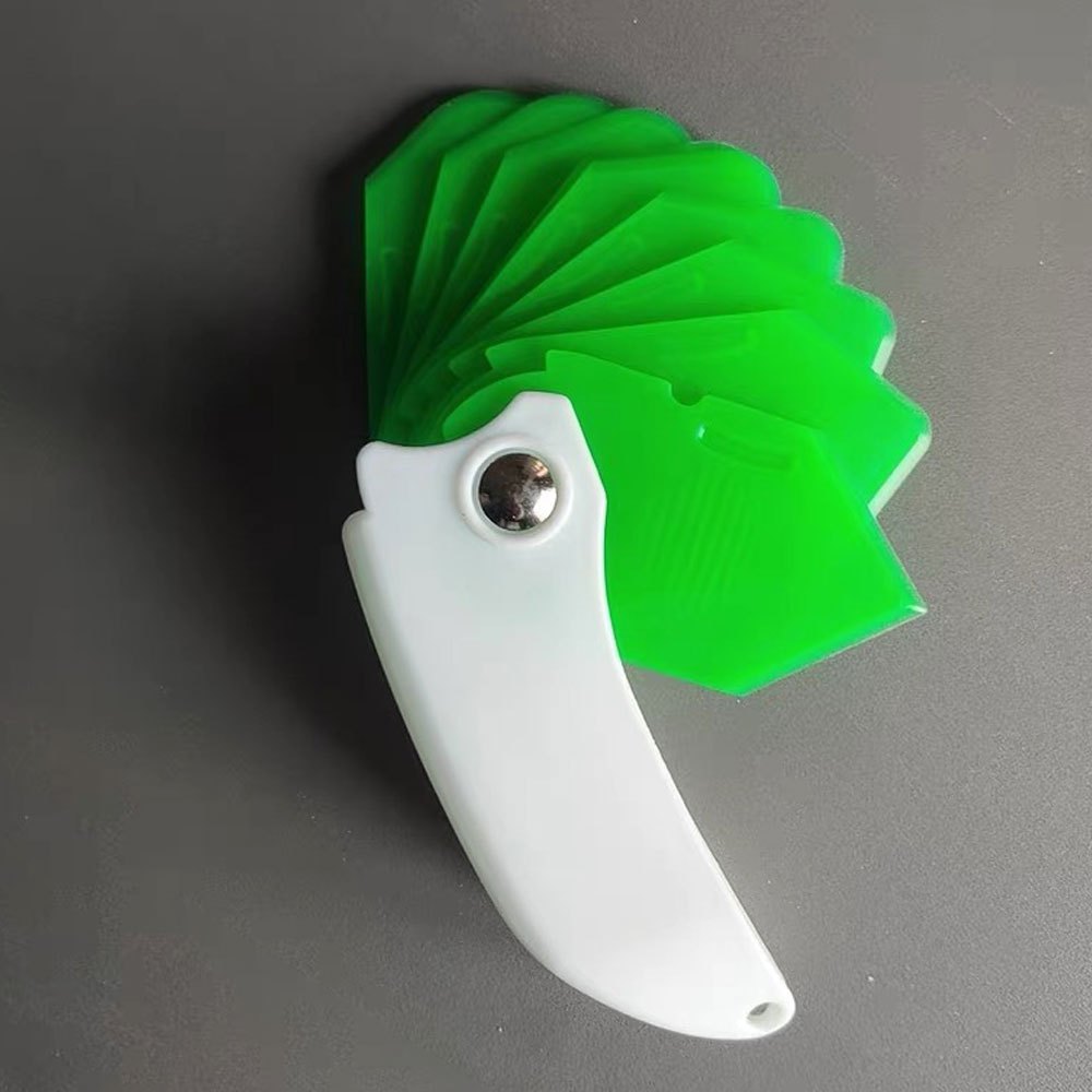 9-in-1 Seam Tool Set - Upgraded ABS Caulking Gun with Green Blade, Ergonomic Handle & Durable Structure for Home Renovation & DIY Projects, Includes 9 Interchangeable Blades for Precision Cutting, Sealing, and Adhesive Application, Caulking Gun for Caulking, Home Improvement, Sleek Design, Robust Construction, Caulking Gun, Caulking Tool, Seam Tool