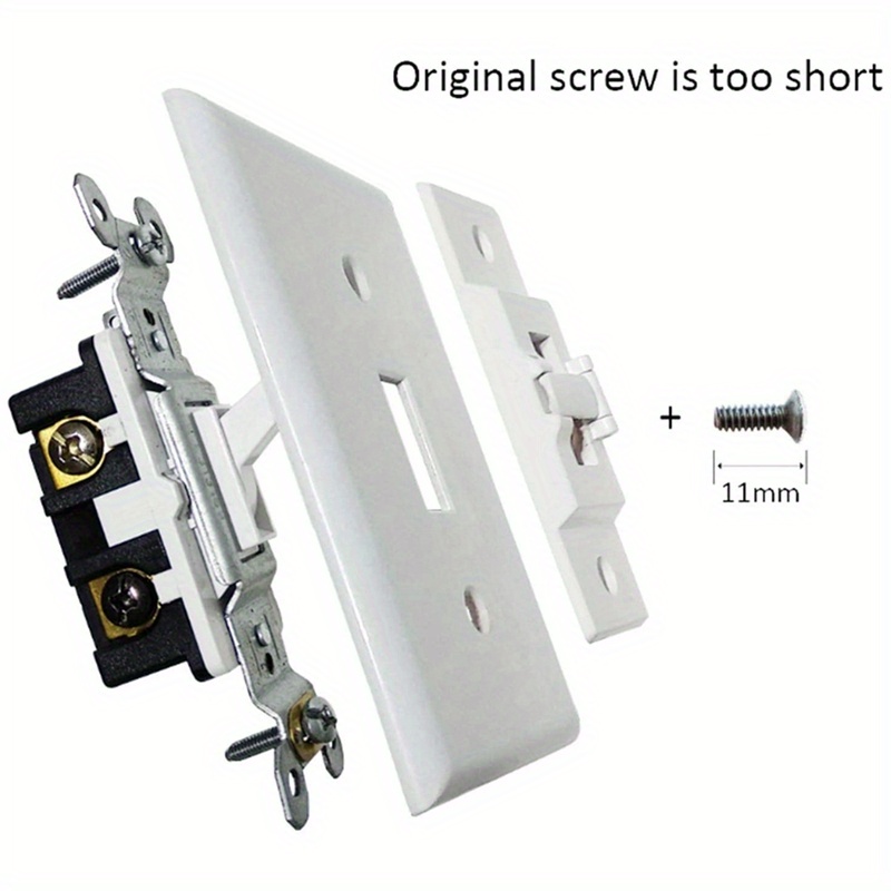 2pcs of Light Switch Protective Cover Child Safety Switch Lock to Prevent Accidental Opening or Closing Yard Firm - Image 5