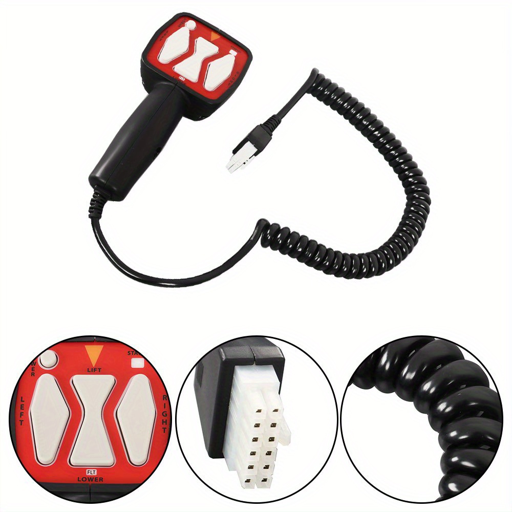Hand Held Controller for Straight Blade Snow Plows Cab Command Yard Firm Replacement for Western 56462 Snow Plows - Image 5
